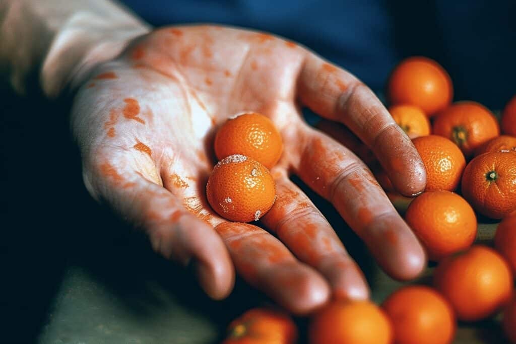 tache oranges